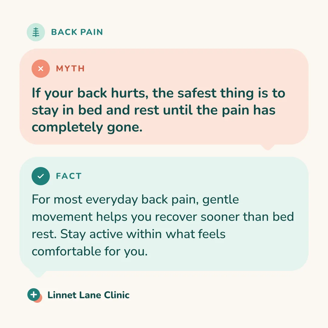 Myth vs fact, Health Practice · Soft, Square post