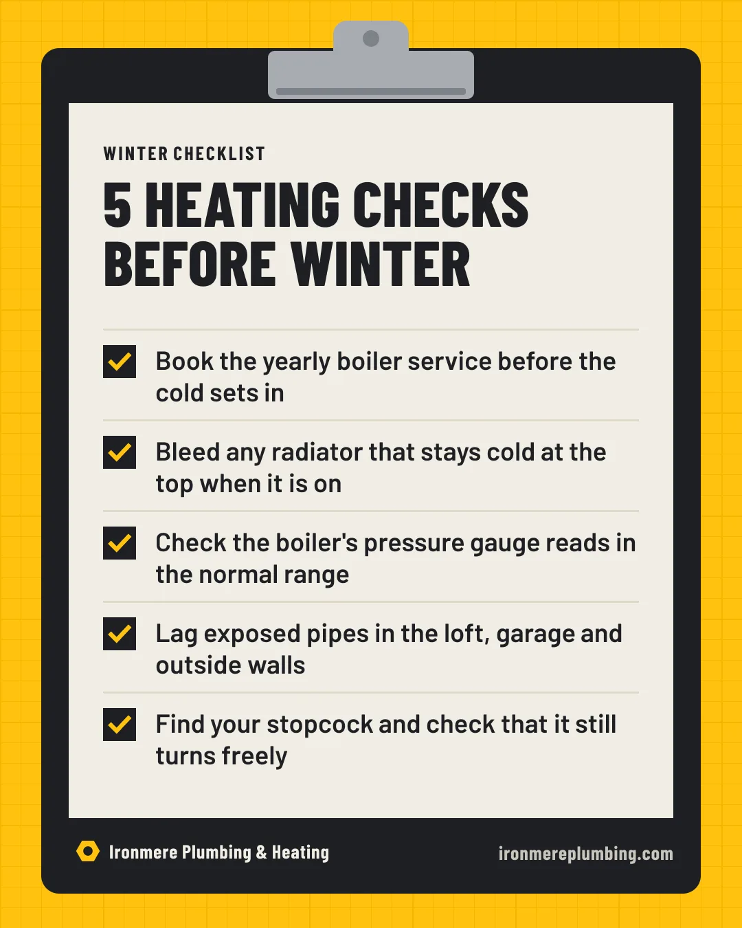 Checklist, Home Services · Sturdy, Instagram portrait
