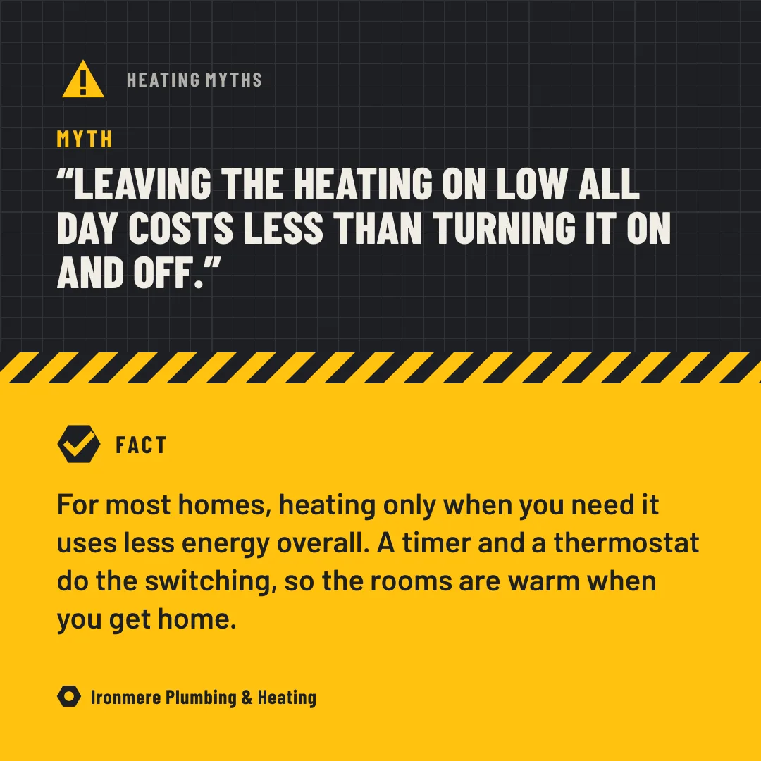 Myth vs fact, Home Services · Sturdy, Square post