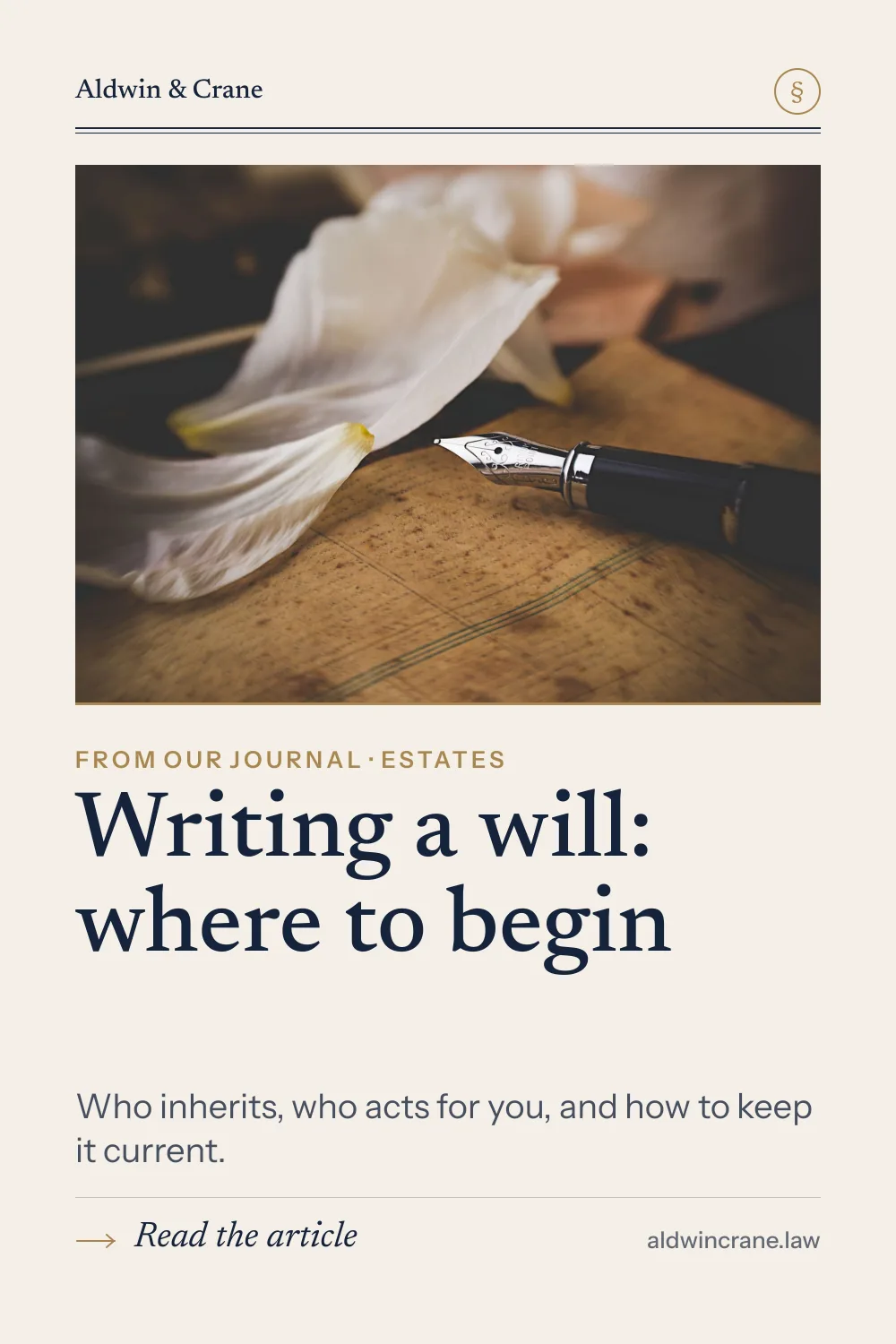 Article pin, Law Firm · Editorial, Pinterest pin