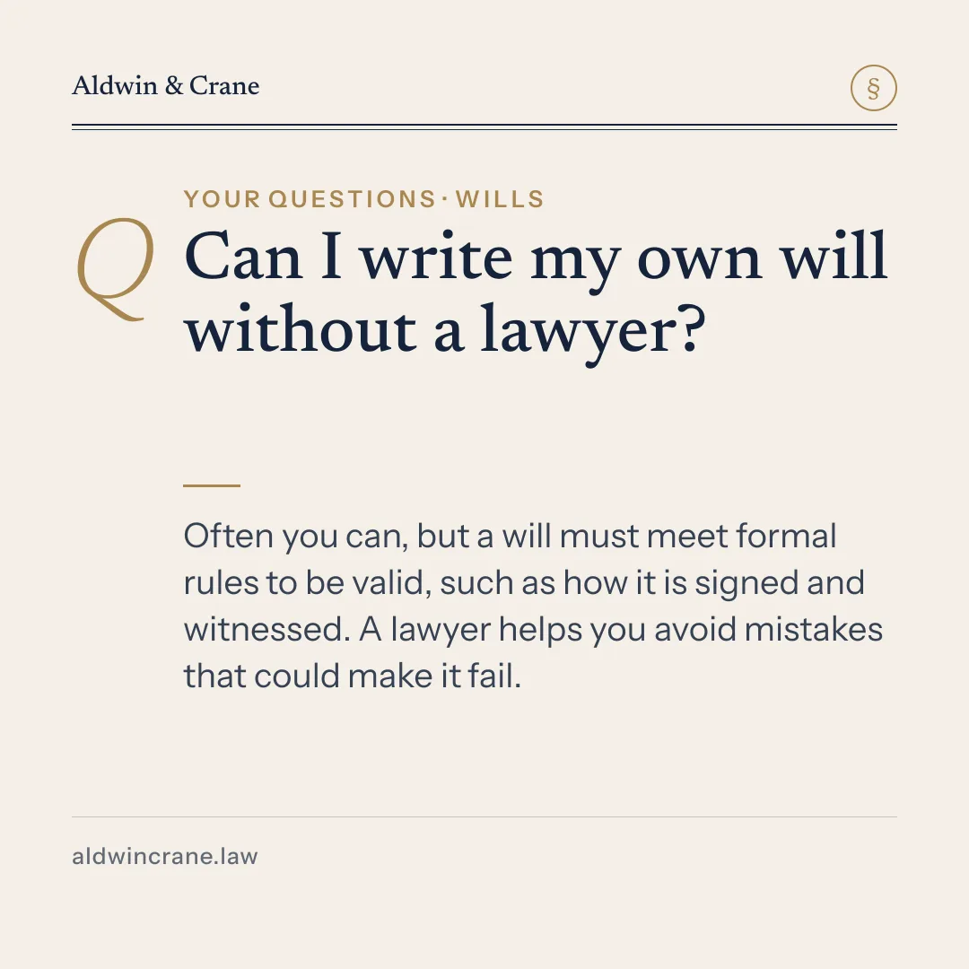 FAQ, Law Firm · Editorial, Square post